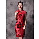 Women's High End Mulberry Silk Chinese Dress