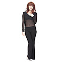 Dancewear Crystal Cotton Belly Dance Outfit Top and Bottom For Ladies More Colors