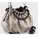 Women's Champagne Cute Snakeskin Pattern Crossbody