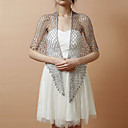 Beautiful Rayon Evening/Wedding Shawl With Beading (More Colors)