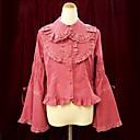 Horse-Hoof-Shaped Cuff Long Sleeve Cotton Aristocrat Lolita Blouse