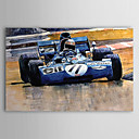 Hand Painted Oil Painting Transportation Racing Car 1303-SL0055