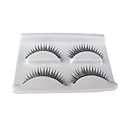2 Pairs Black False Eyelashes 2-923