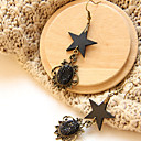 Women's Vintage Dark Star Earrings