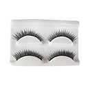 2 Pairs Black False Eyelashes 2-911