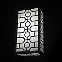 40W Modern Wall Light with Sculptured Stainless Steel Shade in Geometric Figure Style(T6 Light Tube)
