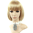 Handmade White and Gray Satin Princess Lolita Necklace