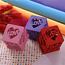 "Love" Caixa favor Madeira - Conjunto de 12 (mais cores)