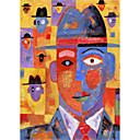 Imprimés Hommes Art Hat Personnes par Jim Dryden