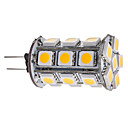 G4 3W 24x5050SMD 260-290LM 3000-3500K Warm Wit Licht LED Corn Bulb (12V)