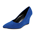 Suede Keilabsatz Pointy Toe Party / Abend Schuhe (weitere Farben)