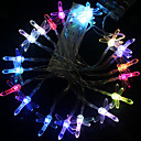 2.5M Zeven Kleuren Libel LED Slinger lamp met 20 LED's - Kerst & Halloween decoratie (gebruik batterij)