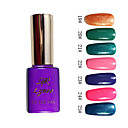 Colorful Glitter UV a colori UV Builder Gel Smalto n ° 4 (15 ml, 1pcs, colori assortiti)