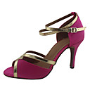 Satin supérieure latine / Ballroom Dance Performance Chaussures personnalisées Femmes
