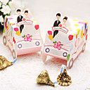 "Spedding Pour Bonheur" Boîtes Favor (Set of 12)