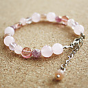 Women's Sweet Sakura Natural Stones Bracelet