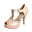 Leatherette Stiletto Heel Peep Toe With Hollow-out Party / Evening Shoes (More Colors)