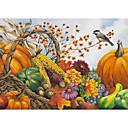 Printed Art Floral Food Autumn Harvest by Nancy Wernersbach
