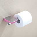 Peinture finition en alliage de zinc contemporain Porte rouleau de papier toilette