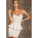 Women's White Fashion Ruffle Shirt