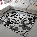6.5' Abstract Floral Acrylic Bonded Rug