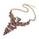 Women's Vintage Luxurious Diamond Peacock Necklace