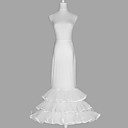 Nylon sirène et trompette robe 3-parole longueur de glissement de style / de mariage jupons Tier