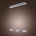 10W 9-Light Colgante en cristal de funciones