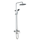 Contemporary Chrome terminer une année robinet de douche ABS (pluie + portable)