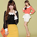 Lunares de la Mujer Two Piece Blusa