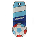 Argentinien-Ball geformten Kunststoff USB Stick 32G
