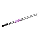 1PCS UV Gel Nail Pinsel Schwarz mit Metall-Handgriff
