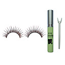 15 Pairs Black Handmade False Eyelash with Glue NO.F11