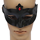 Dark Knight Black PVC Masquerade Mask