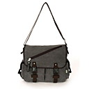 Eshow Herren Freizeit vitange Canvas Umhängetasche