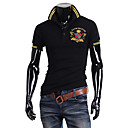 Herren Polo Hemd-Kragen Kurzarm T-Shirt