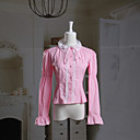 Langarmshirt Rosa Baumwolle Sweet Lolita Bluse