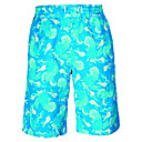 La mode Shorts de voyage séchage rapide des hommes (bleu)