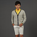 MOCOTOSH Gray Fashion Long Sleeve T Shirt