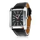 Men's PU Quartz Analoog Wrist Watch (Zwart)