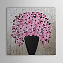 Hand-painted Floral Oil Painting with Stretched Frame