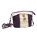 White Lace Cotton Classic Lolita Bag with Buttons