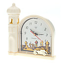 3 "Desert Landscape Stile meccanico analogico Desktop Alarm Clock (Beige)