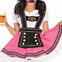 Süße Flirten Red Polyester Bartender Kostüm (3 Stück)