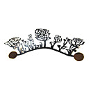 1 Pair Paper-Cut Art Handmade False Eyelash Black Garish NO.20