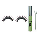 15 Pairs Black Handmade False Eyelash with Glue NO.F43