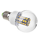 E27 6W 47x5050SMD 500-530LM 3000-3500K Warm White Light LED Ball Bulb (220V)