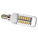 E14 5W 120x3258SMD 380-410LM 3000-3500K luz branca quente com tampa de lâmpada LED de milho (220V)
