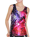 Red and Purple Galaxy Regatas (Bust :86-102 centímetros Cintura :58-79 centímetros Hip :90-104 centímetros Comprimento: 62 centímetros)