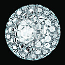 40W Artistic Wall Light with Hollow Metal Cylinder Bundled Globe Shade